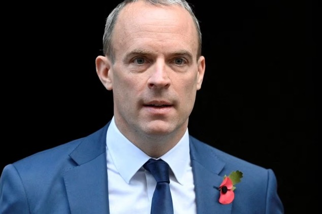 UK Deputy Prime Minister Dominic Raab resigns