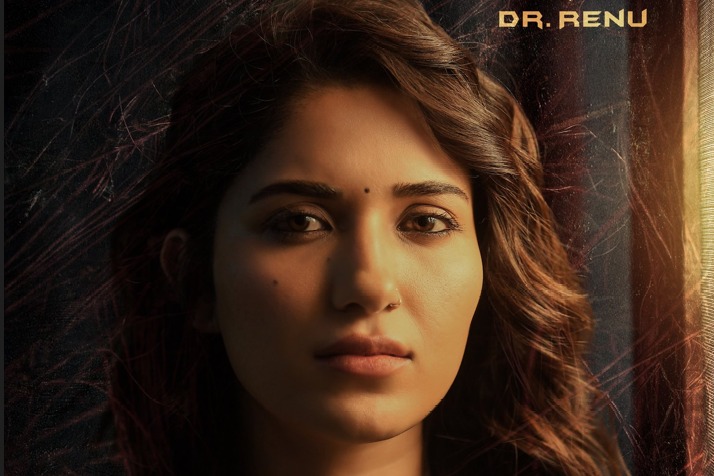 Ruhani Sharma in SAINDHAV as doctor Renu poster released by venkatesh