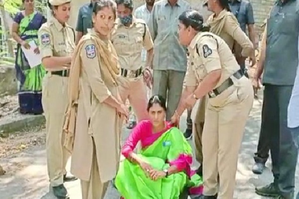 YS Sharmila arrest