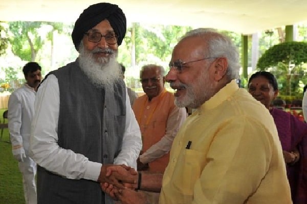 PM Modi To Visit Chandigarh Today To Pay Final Tributes To Parkash Singh Badal