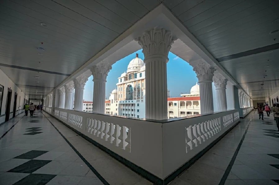 Telangana: Domes Of New Secretariat Modelled On The Lines..