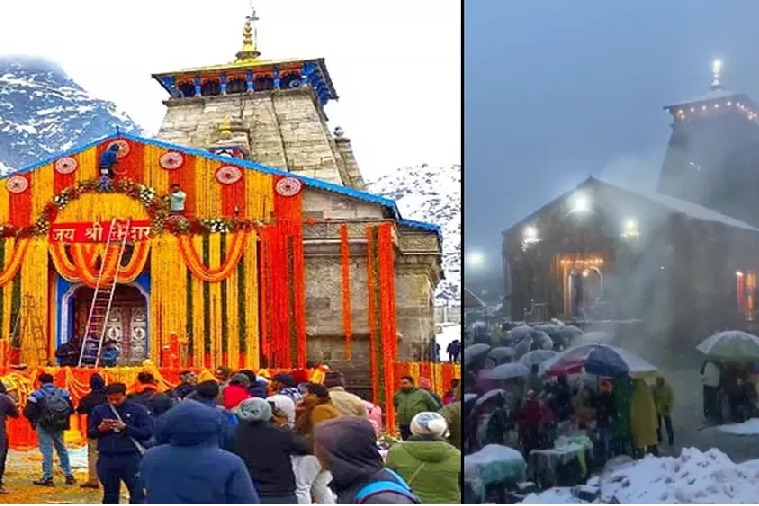 Kedarnath Yatra Halted For Today Amid Incessant Snowfall