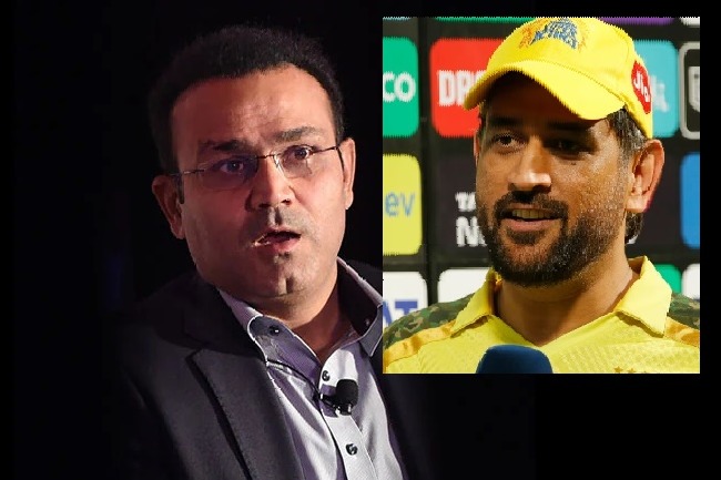 sehwag unhappy over ms dhoni being asked about retirement in ipl