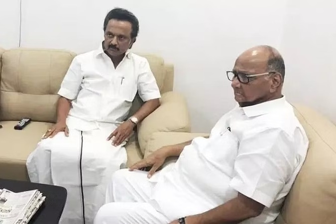 Tamil Nadu CM requests Sharad Pawar to reconsider his decision to quit NCP chief post