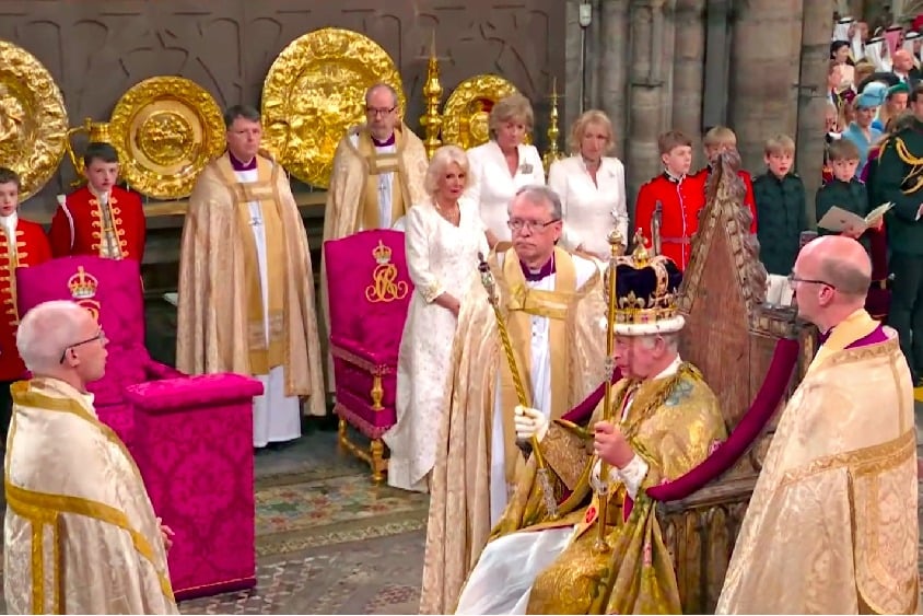 Charles III coronation ceremony concludes 