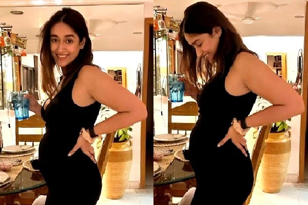 Ileana D'Cruz shares first pics of baby bump; spends time in Goa home with mum