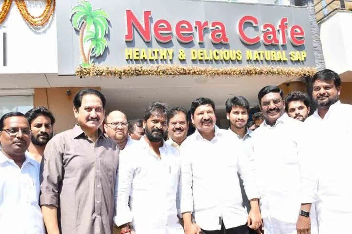 ap minister jogi ramesh visits neera cafe at necklace road in hyderabad