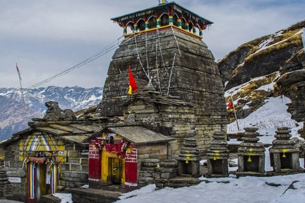 worlds highest Shiva shrine Tungnath temple is tilting