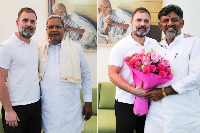 Deadlock over as Congress picks Siddaramaiah as new Karnataka CM DK Shivakumar his deputy