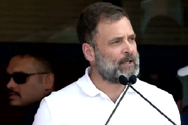 We made 5 promises and will implement in 2 hours says Rahul Gandhi at Sidda DK swearing in ceremony