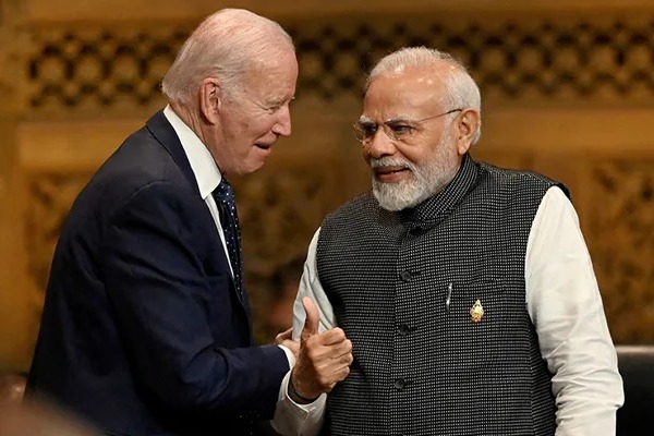 At Hiroshima Meet Joe Biden Chitchat with PM Modi
