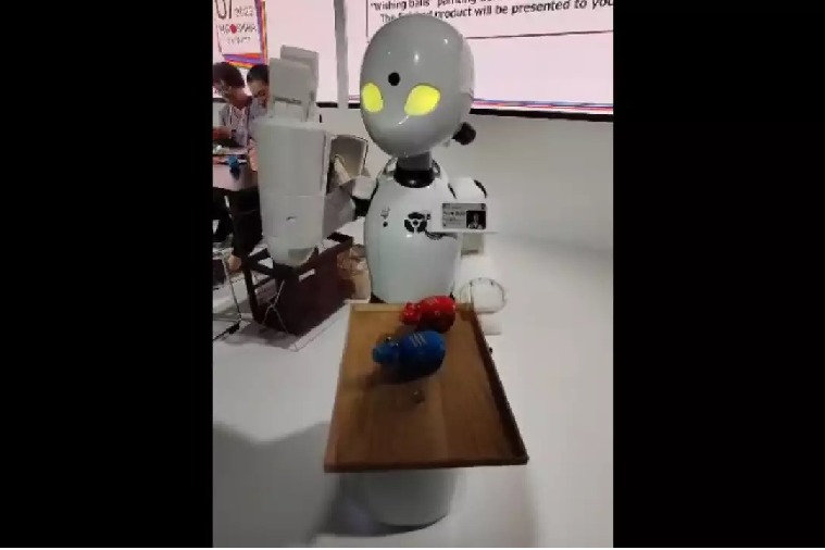 Robot Greets Namaste Hello India At G7 Summit In Hiroshima