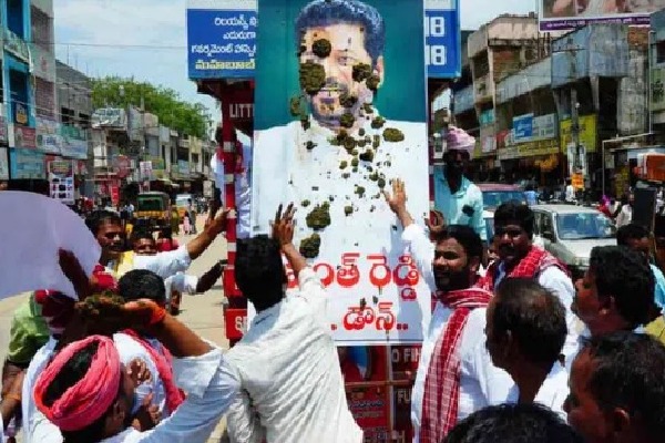Golla Kuruma and Yadavs protest against Revanth Reddy