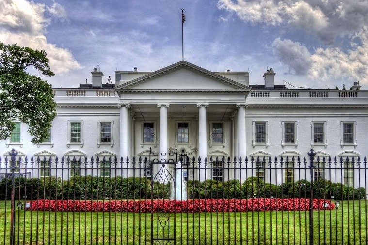 Truck crashes into white house driver indentified as indian origin saivarshith