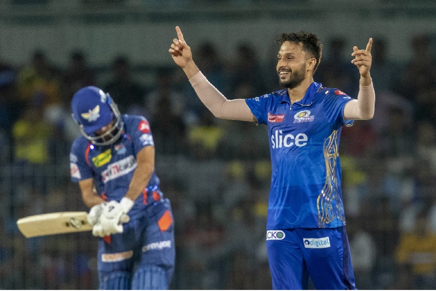 Mumbai Indians victorious in eliminator against LSG as Akash Madhwal registered record fifer 