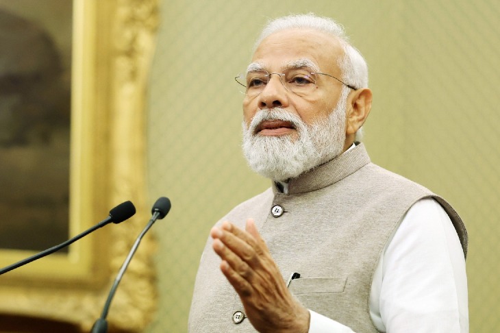 PM Narendra Modi takes swipe at Oppn for boycotting Parliament inauguration
