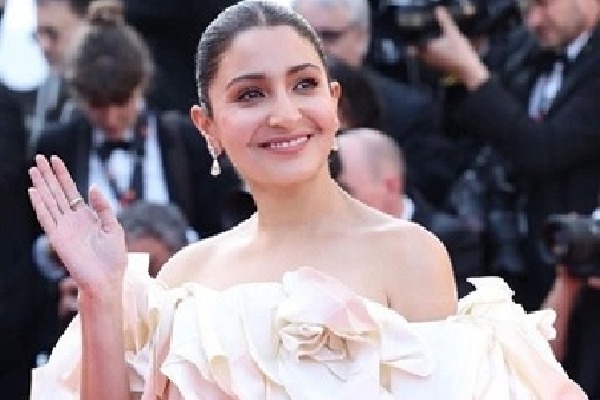 Anushka Sharma makes her Cannes debut in Richard Quinn gown