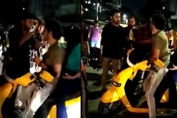 Muslim girl Hindu boy out for dinner manhandled by Indore mob 2 stabbed for rescuing them