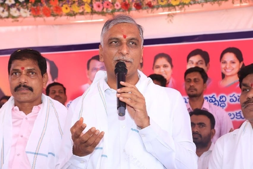 Harish Rao slams opposition party leaders 