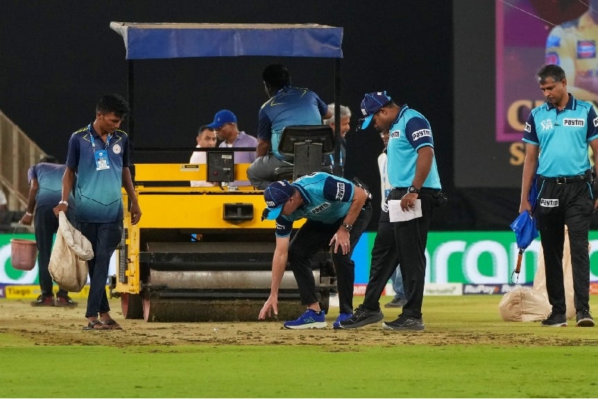 CSK target revised after rain stopped 