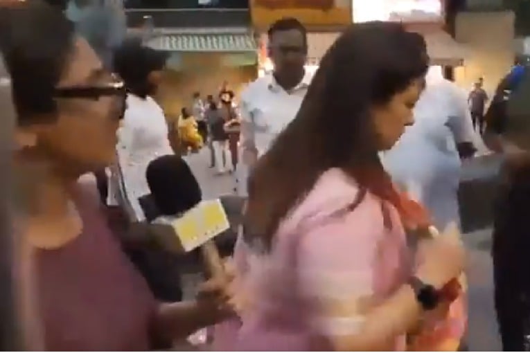 central minister meenakshi lekhi viral video