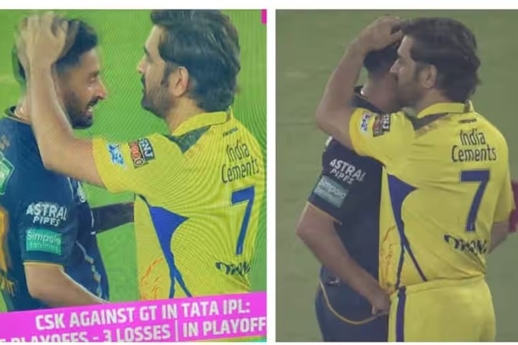 Dhoni consoles heartbroken Mohit Sharma with brilliant gesture after Jadeja smashes him in last over of IPL final