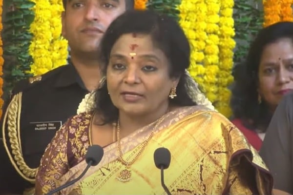 telangana governor tamilisai soundararajan speech at rajbhavan