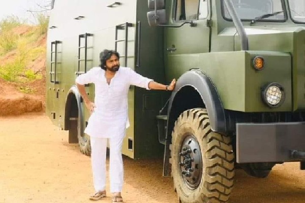 Pawan Kalyan set to roll his Varahi vehicle 