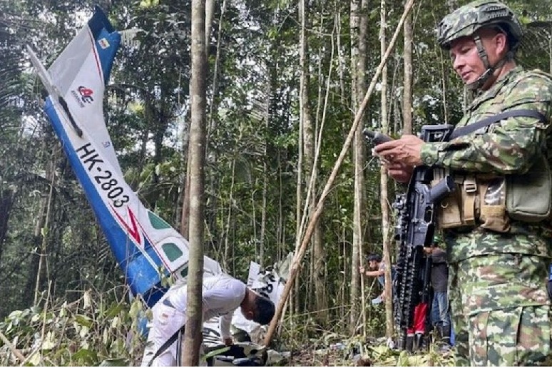 search operation still continues for missing kids in amazon forest in colombia