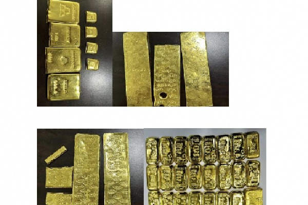 DRI seizes 10.27 kg gold in Nellore, Hyderabad