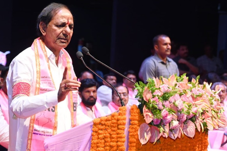 CM KCR inaugurates BRS Party office in Nagpur 