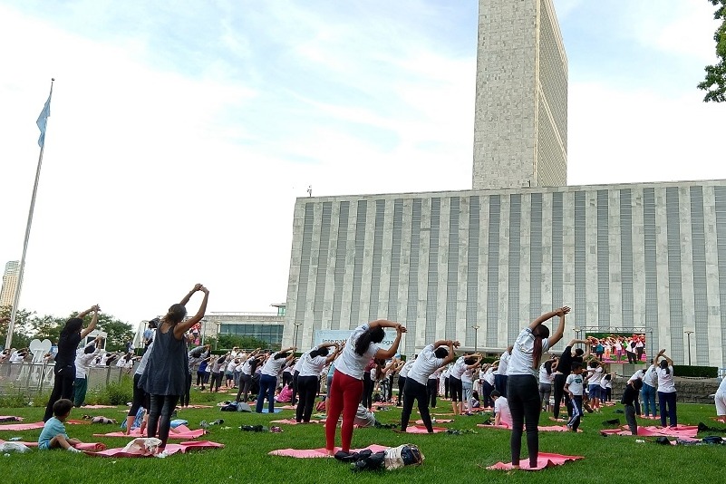'Great enthusiasm' for Yoga Day to be led by Modi at UN