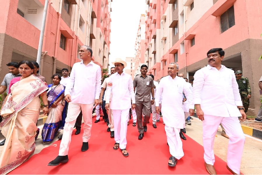 Telangana Asia's largest community housing project inaugurated in