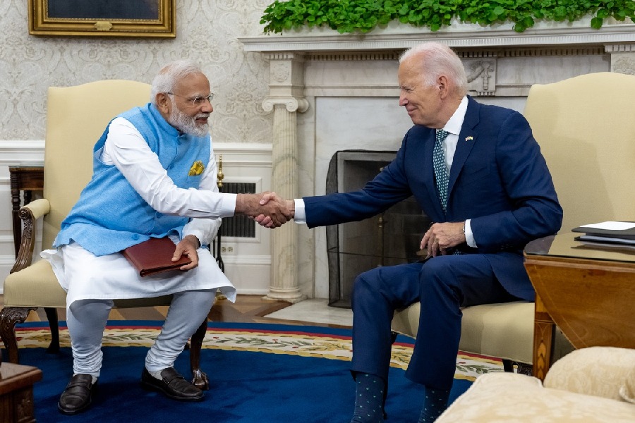 Jet engine co-production, armed drones and tech rush in Modi-Biden talks