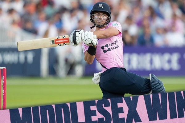 Middlesex record highest ever successful run chase in T20 cricket history  