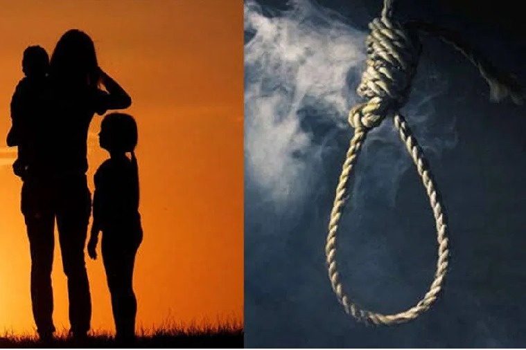 Woman commits suicide along with son in Filmnagar