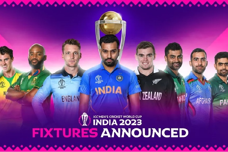 Oneday world cup schedule released
