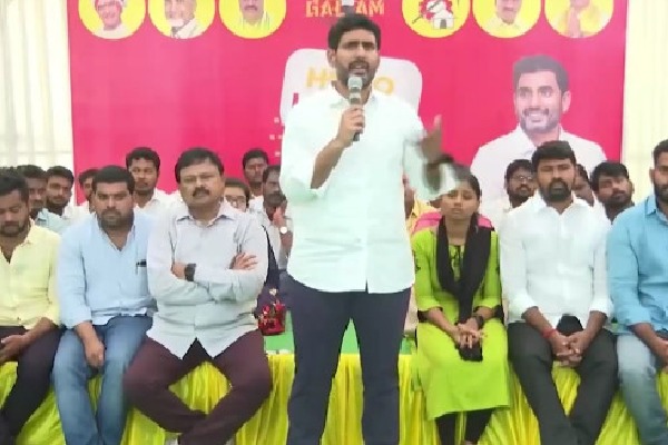 Lokesh announces free journey for students in RTC buses 