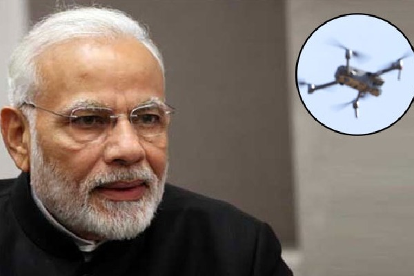 A drone was detected over PM Modi residence