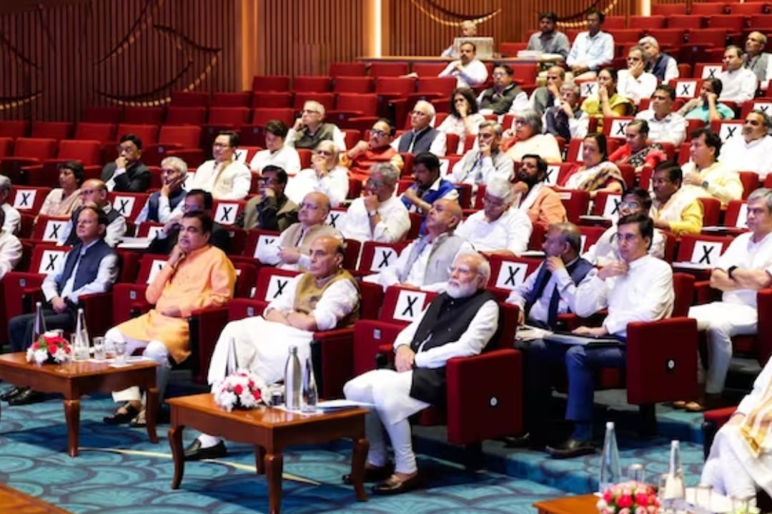  PM Modi at Union Council of Ministers meeting