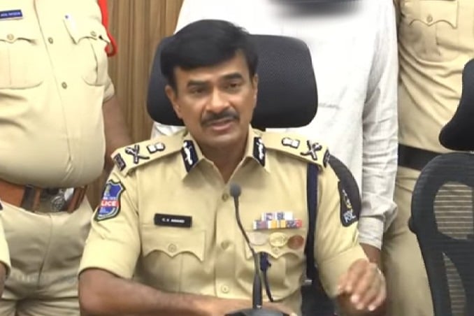 Hyderabad CP explained herbal products scam