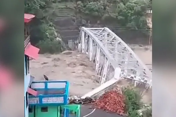 River Fury Pulls Down Bridges Across Himachal Amid Heavy Rain