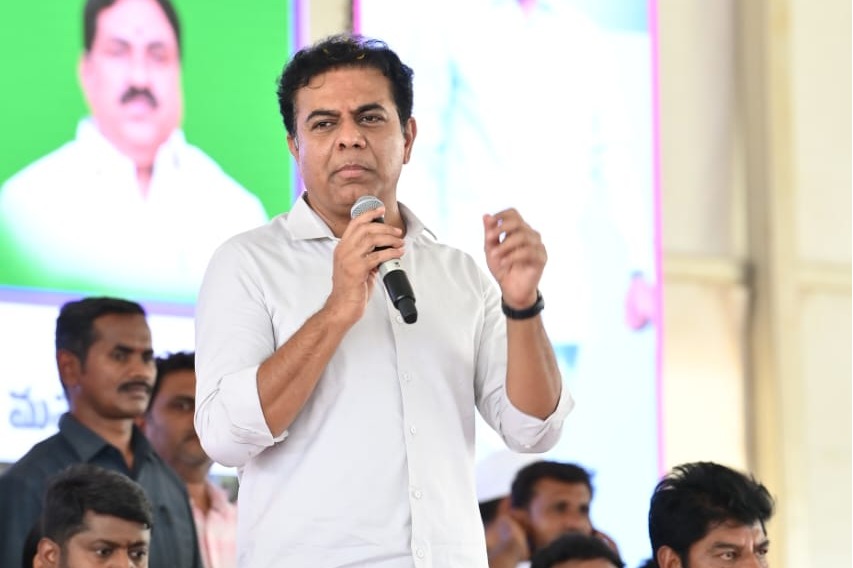 KTR condemns Centre’s 'discrimination' against Telangana irrigation projects