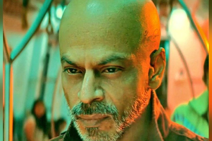 Tattoo on Shah Rukh Khan head in bald look in Jawan trailer decoded