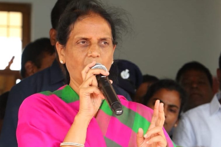 Sabitha Indra Reddy Rebuts AP Minister's Remarks on Telangana's Education System