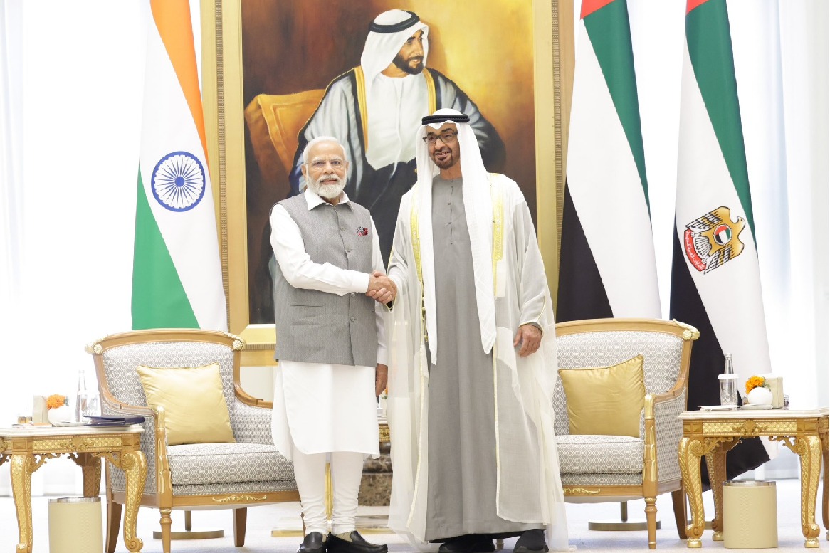 PM Modi held talks with UAE ruler Sheikh Mohamed Bin Zayed Al Nahyan