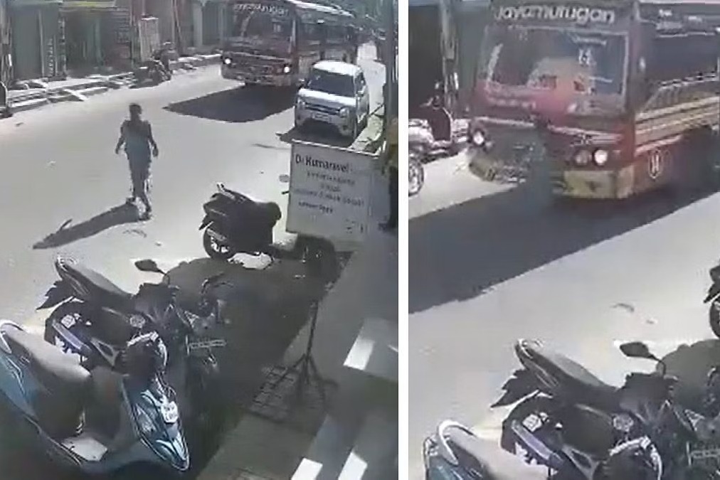 Woman Jumps Ahead Of Bus Kills Herself To Arrange For Childs Fees