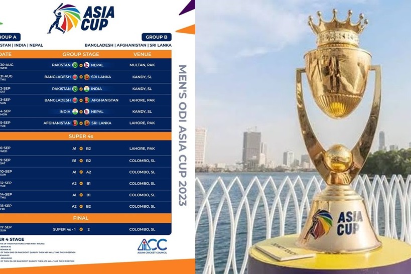 Asia Cup 2023 schedule announced, India to open campaign against Pakistan on Sep 2 in Kandy