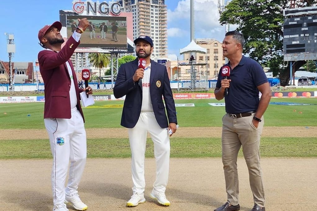 2nd Test: McKenzie, Mukesh make their debuts as West Indies win toss, elect to bowl first against India
