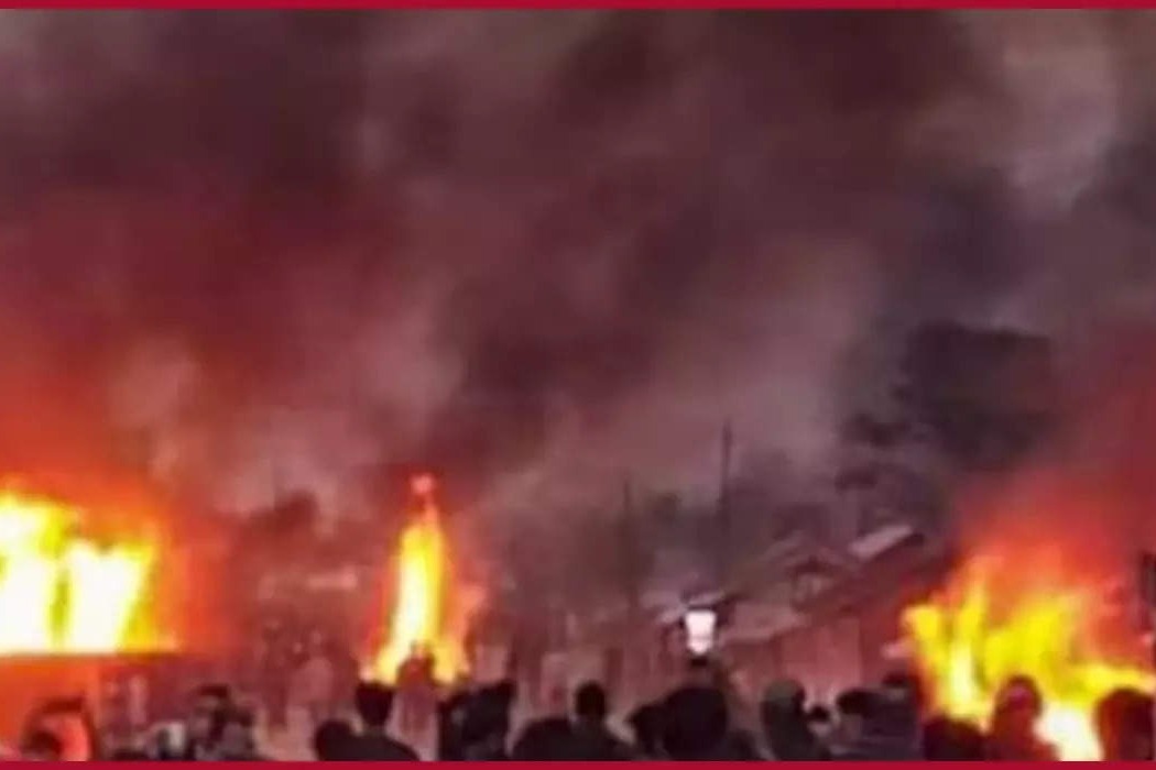 Manipur Video  Accused House Burnt Down 